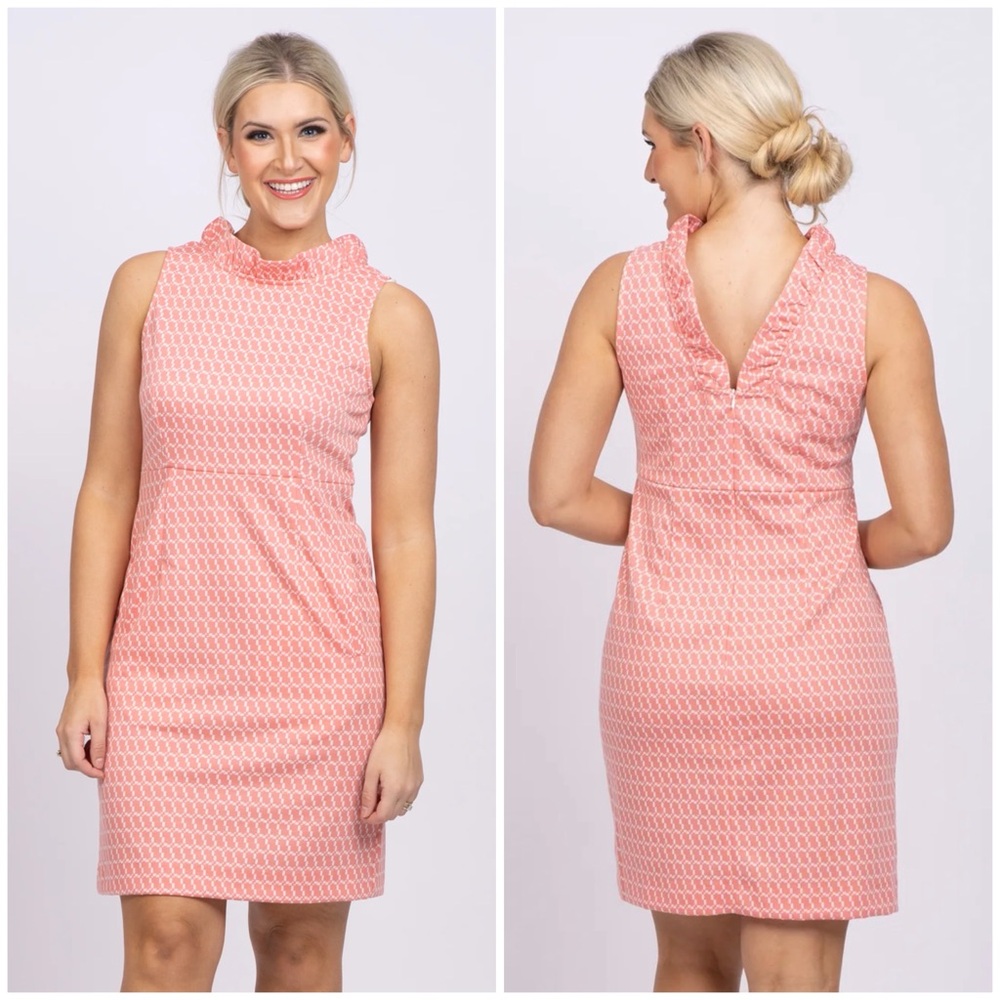 Tyler Boe Erica Jacquard Dress in T Links  M